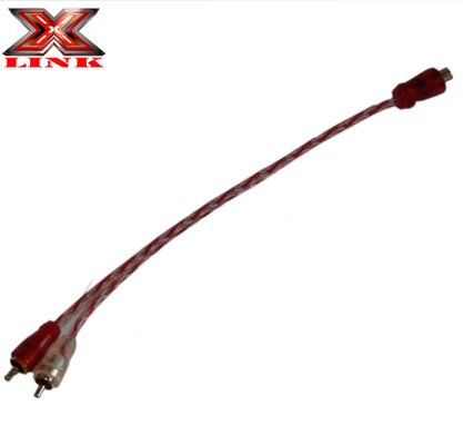 Cáp âm thanh Auto RCA Y Adapter 0ft Cáp RCA được bảo vệ với vật liệu cách điện PVC