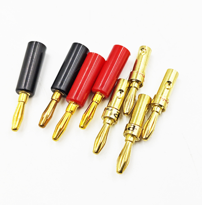 Sợi chuối 14Gauge trong suốt cho Bi-Wire Bi-Amp HiFi âm thanh xung quanh 99,9% đồng OFC