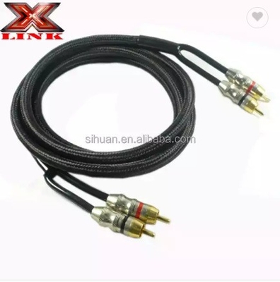 5m Gold Connector CCA Conductor Audio bulk RCA Cable For Car Home System tích hợp âm thanh