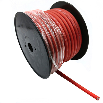 Super linh hoạt áo khoác 1/0 Gauge đồng dây điện cho xe ô tô âm thanh 4 AWG cáp điện