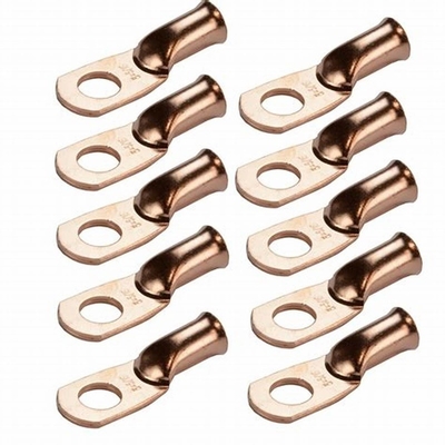 Các thiết bị kết thúc vòng đồng có khả năng phá vỡ cao cho các đầu cáp pin AWG 2 4 6 8 10 Gauge