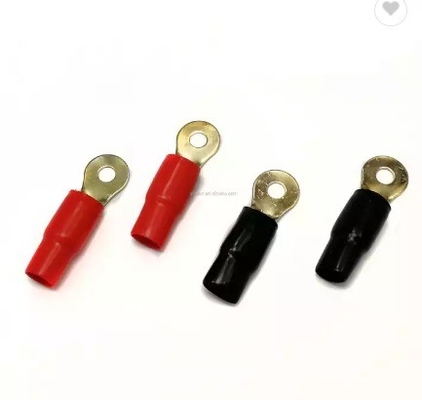 Các thiết bị kết thúc vòng đồng có khả năng phá vỡ cao cho các đầu cáp pin AWG 2 4 6 8 10 Gauge