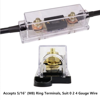Đảm bảo an toàn CSA được phê duyệt 500A Inline Fuses Cover bảo vệ bao gồm ô tô