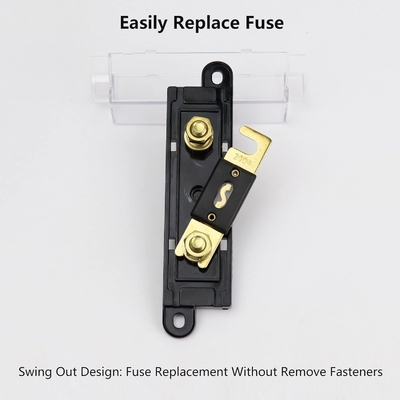 Đảm bảo an toàn CSA được phê duyệt 500A Inline Fuses Cover bảo vệ bao gồm ô tô