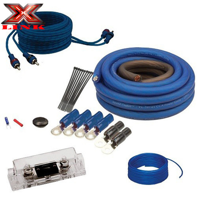 OFC Copper hoặc CCA 4GA Amplifier Wiring Kit for Car Audio Cải thiện trải nghiệm âm thanh của bạn