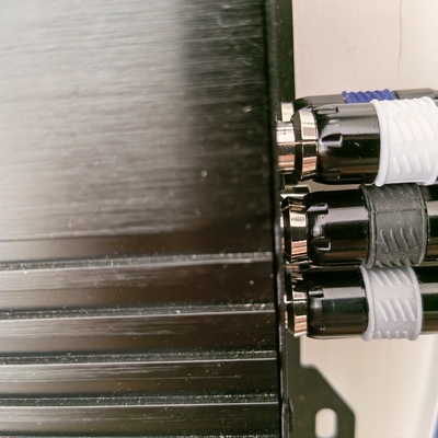 Đàn ông đến đàn ông 2 cáp RCA với tay áo mở rộng được đan nylon đường kính bên ngoài 9,5mm