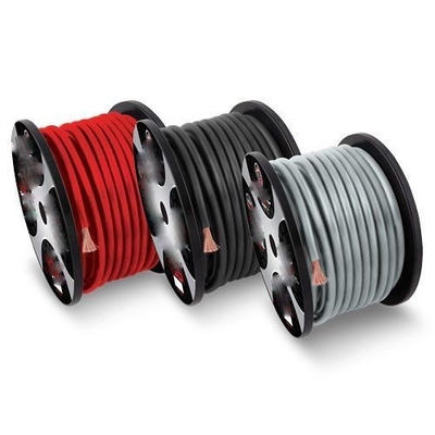 0gauge OFC Car Audio Power Wire Bất kỳ màu nào Vàng phủ nhôm vật liệu dẫn điện