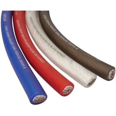 0gauge OFC Car Audio Power Wire Bất kỳ màu nào Vàng phủ nhôm vật liệu dẫn điện