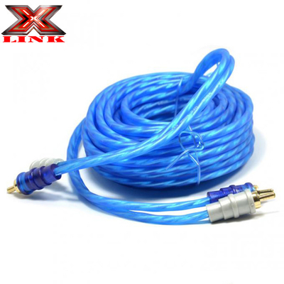 Cáp âm thanh RCA 2 kênh OFC 100% Copper Conductor cho kết nối âm thanh xe hơi và gia đình