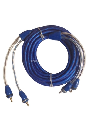 Máy cáp RCA đồng PVC mềm với dây dẫn OFC ở bất kỳ màu nào