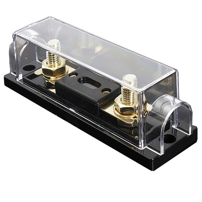 1/0 4 Gauge Xe chuyên nghiệp ANL Fuse Holder vàng hoặc Nickel phủ để bảo vệ tối đa
