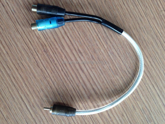 PVC Jacket RCA Cable AV cho âm thanh xe hơi và gia tăng âm thanh gia đình