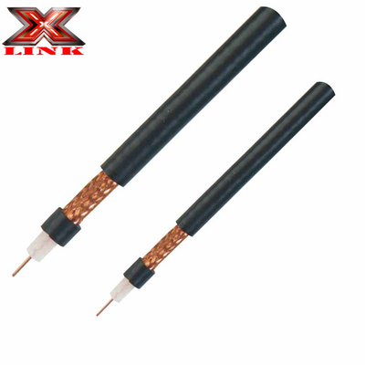 20 AWG Solid Copper RG-59 Cable CCTV đồng trục với đầu nối BNC và cáp điện 18/2