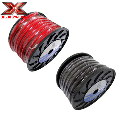 Cáp âm thanh video chuyên nghiệp 0/2/4/8GA CCA Amp Power Wire Cable với khả năng tương thích với xe hơi