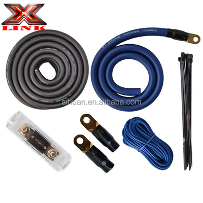 Áo PVC mềm 4 Gauge Amp Wiring Kit cho các yêu cầu tùy chỉnh