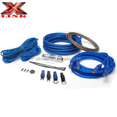 Áo PVC mềm 4 Gauge Amp Wiring Kit cho các yêu cầu tùy chỉnh