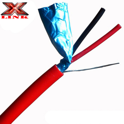 2 * 1.5mm cao su silicon dây báo cháy cho phát hiện cháy đáng tin cậy
