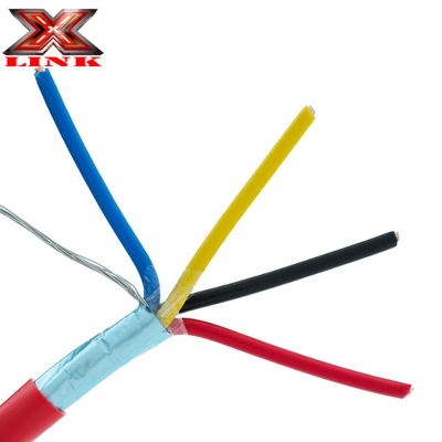 2 * 1.5mm cao su silicon dây báo cháy cho phát hiện cháy đáng tin cậy