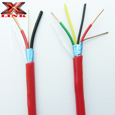 2 * 1.5mm cao su silicon dây báo cháy cho phát hiện cháy đáng tin cậy