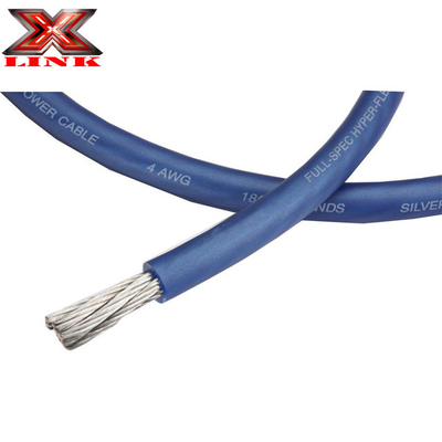 Đồng 0 4 Gauge Xe ô tô âm thanh dây điện cáp OFC Đỏ xanh lá cây màu tím màu vàng màu hồng màu cam