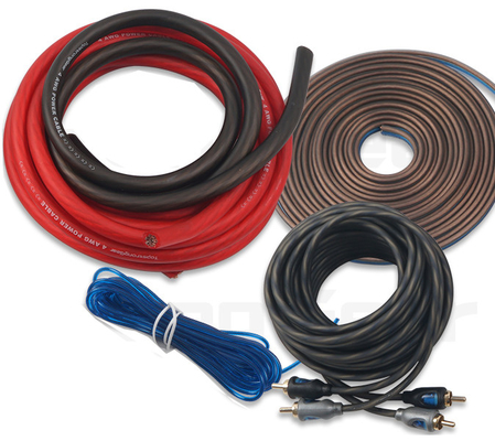 Sản phẩm 0/2/4/8 Gauge OFC / CCA Xe tăng cường âm thanh dây cáp bộ dụng cụ cho nhu cầu âm thanh của bạn