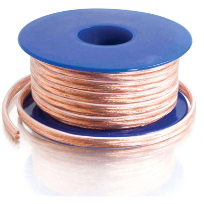 Multimedia 16 Gauge 2 Conductor Standard Speaker Wire Roll với màu kết nối vàng