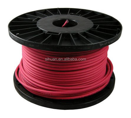 Tin CCA 18 AWG 2/C Solid FPLR Cable báo cháy 1000 Ft Đỏ đồng dẫn chắn