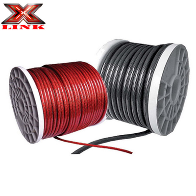 4 Gauge OFC CCA Power Wire cho lắp đặt dây dẫn tăng cường âm thanh xe hơi điện áp thấp