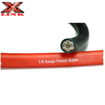 Áo PVC mềm 1/0 2 AWG OFC Sợi điện đồng nhựa