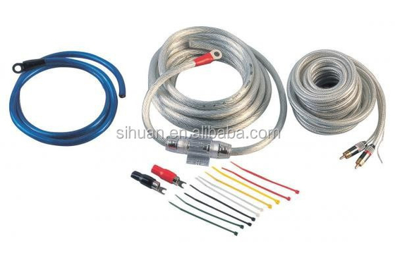 4 Gauge xe tăng cường bộ dây với vật liệu cách nhiệt PVC và CCA hoặc OFC dẫn