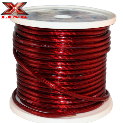 áo khoác PVC mềm 20mm2 35mm2 50mm2 16mm2 10mm2 Cáp dây điện khuếch đại cho âm thanh xe hơi
