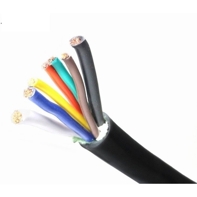 Đường dẫn đồng nướng 12V 36V Max 14 Gauge 7 Way Extension RV Trailer Wire Cable