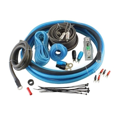 Cáp âm thanh nữ-nữ và dây 4GA RCA cho bộ lắp đặt dây điện tăng cường xe hơi