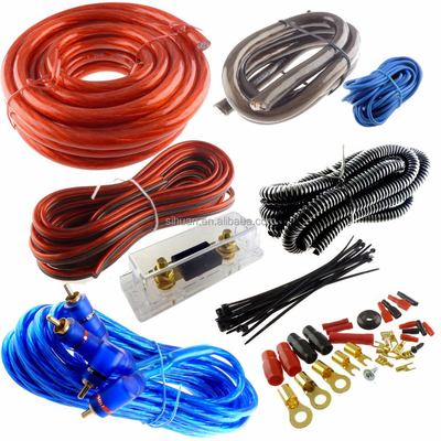 100% Cáp RCA đồng OFC True Gauge cho âm thanh xe hơi điện áp thấp