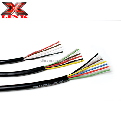 PVC cách nhiệt trailer dây chuyền dây 14 Gauge 2 dây cho hệ thống chiếu sáng và phanh