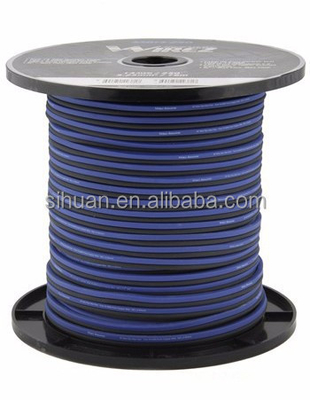 Hệ thống âm thanh xe hơi cao cấp Super Clear Flexible Transparent Jacket Amp Wiring Kit với RCA Connector Type PVC Jacket