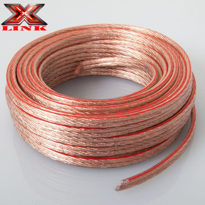 Cáp dây loa OFC đồng với loại kết nối RCA và đường kính bên ngoài tùy chỉnh