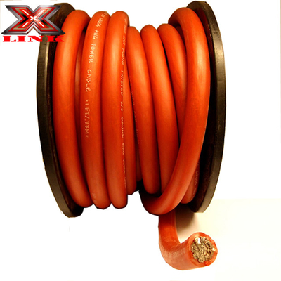 PVC Jacket 4 AWG OFC Car Audio Power Wire trong bất kỳ màu nào đầy đủ các thông số kỹ thuật của Hoa Kỳ CEA-2015 phù hợp