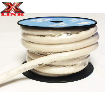 PVC Jacket 4 AWG OFC Car Audio Power Wire trong bất kỳ màu nào đầy đủ các thông số kỹ thuật của Hoa Kỳ CEA-2015 phù hợp