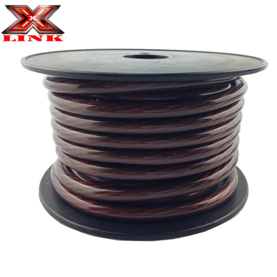 PVC Jacket 4 AWG OFC Car Audio Power Wire trong bất kỳ màu nào đầy đủ các thông số kỹ thuật của Hoa Kỳ CEA-2015 phù hợp