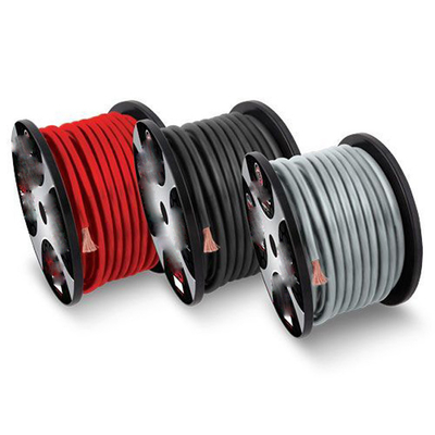 PVC Jacket 4 AWG OFC Car Audio Power Wire trong bất kỳ màu nào đầy đủ các thông số kỹ thuật của Hoa Kỳ CEA-2015 phù hợp