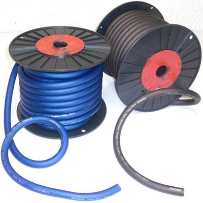 1/0 Gauge Lớn RED Power Ground Wire với vật liệu cách điện PVC và Số lượng dây dẫn 1