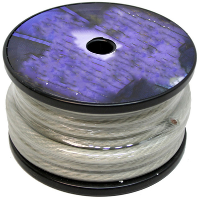 1/0 Gauge Lớn RED Power Ground Wire với vật liệu cách điện PVC và Số lượng dây dẫn 1