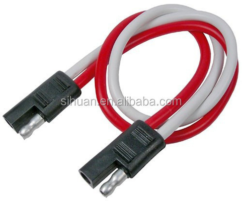 2.8X đường kính bên ngoài 4c 18AWG dây dây kéo gắn với cáp với phích dây dẫn đồng trần