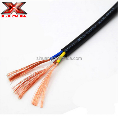 Conductor Stranded Máy gia dụng điện dây 14 ga x4c 18awg x3c màu đen hoặc trắng