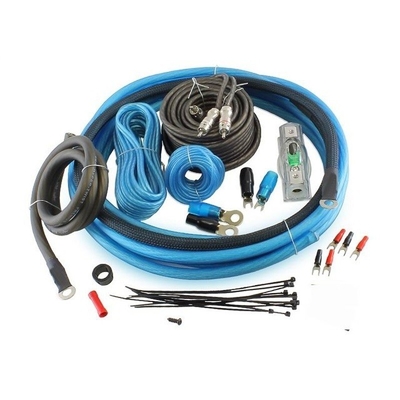 CCA/OFC 12V Tiêu chuẩn thông số kỹ thuật 4/8 Gauge Flexible Audio Power Amp Wiring Kit