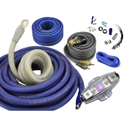 Low Voltage Stranded Conductor 8ga 4ga 0ga 2ga Amplifier Wiring Kit