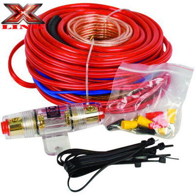 Low Voltage Stranded Conductor 8ga 4ga 0ga 2ga Amplifier Wiring Kit