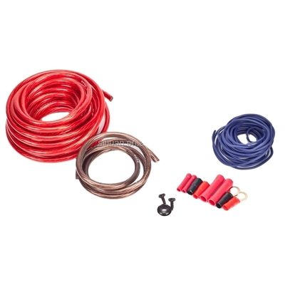 8 Gauge Copper Conductor PVC Jacket Amplifier Installation Wiring Kit cho hệ thống âm thanh