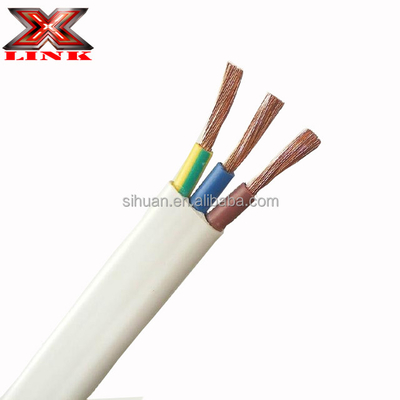 VDE 0281 Cáp đồng rào PVC vật liệu cách nhiệt Twin Earth TPS Wire